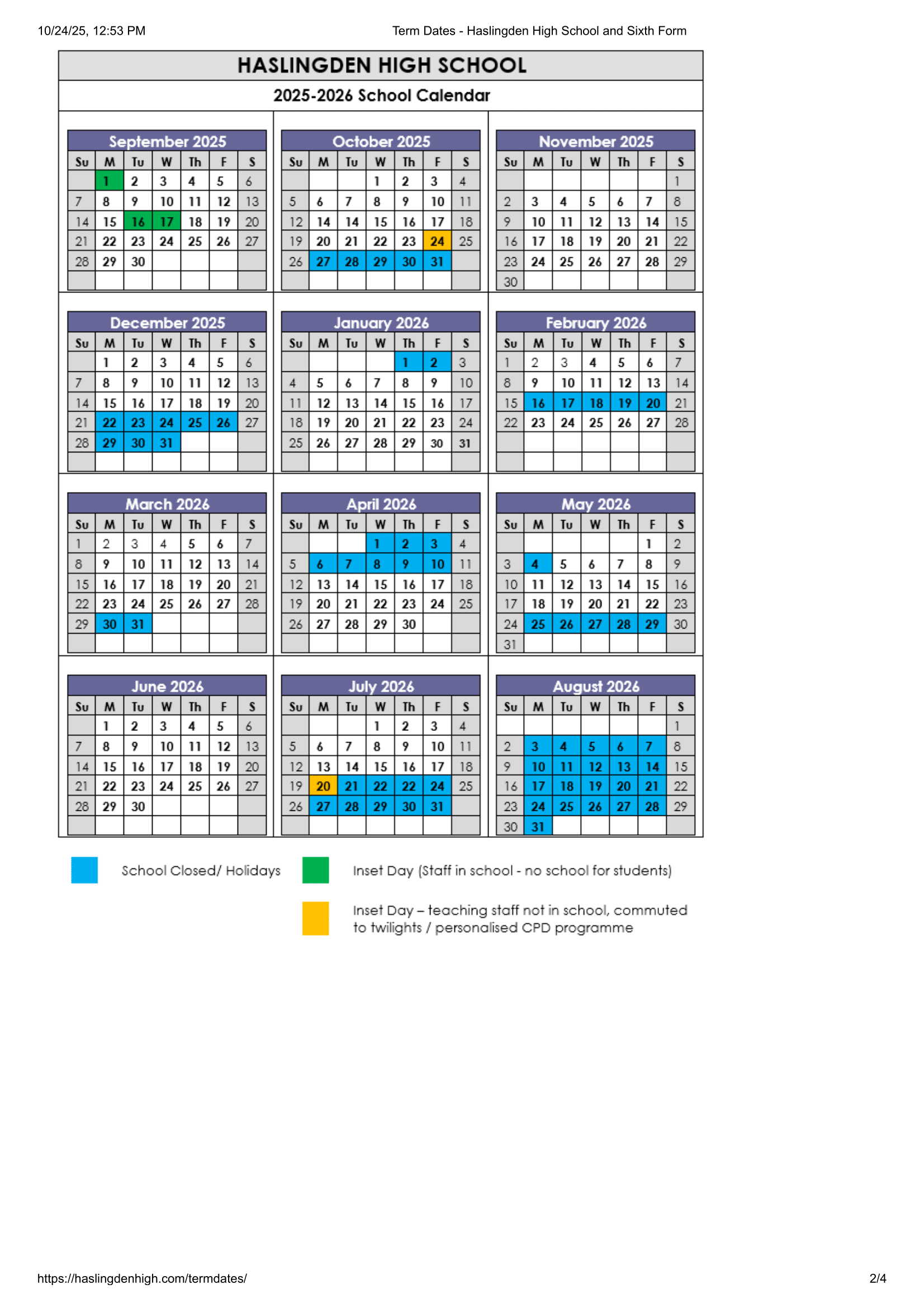 Haslingden High School and Sixth Form