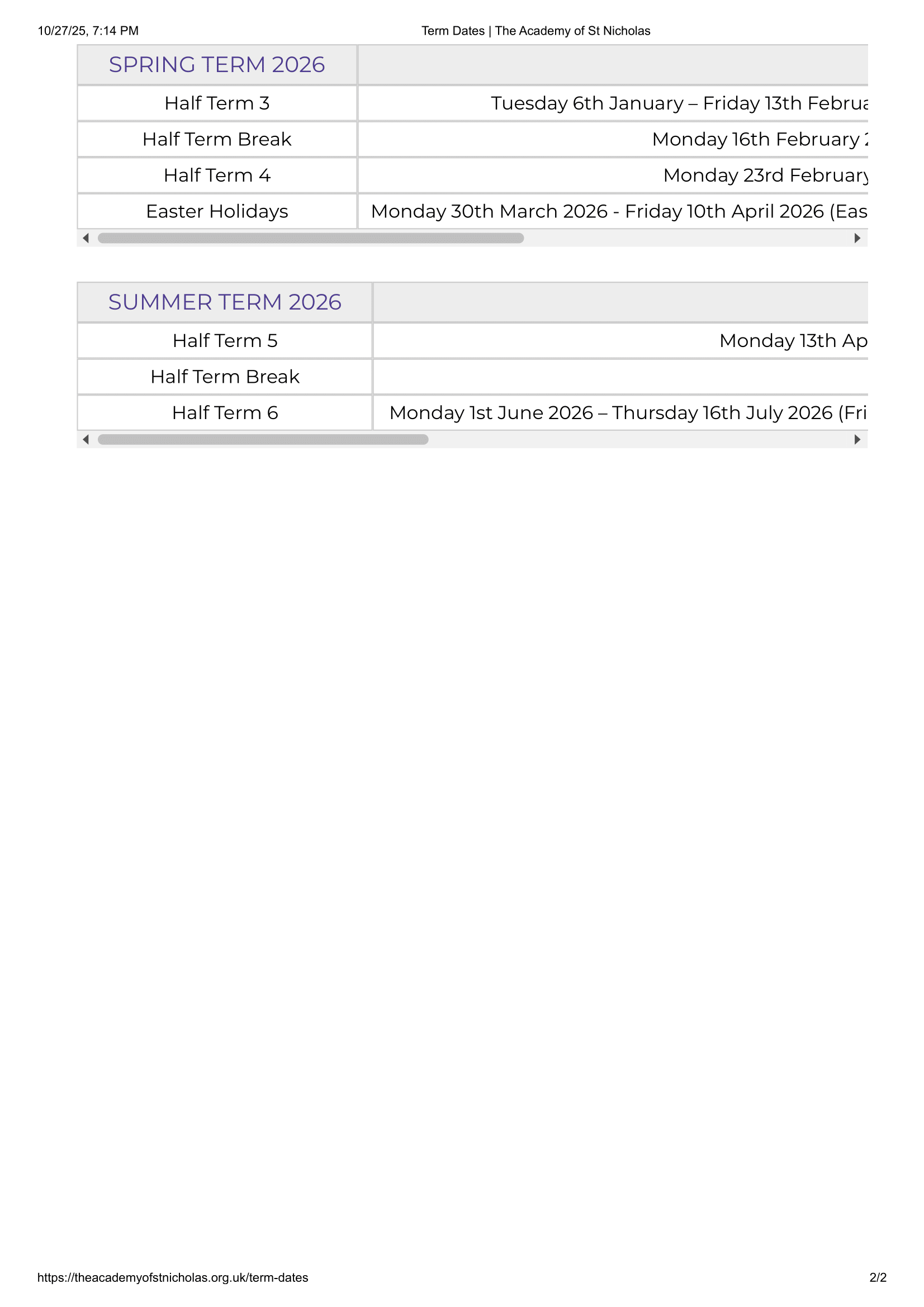 The Academy of St Nicholas 