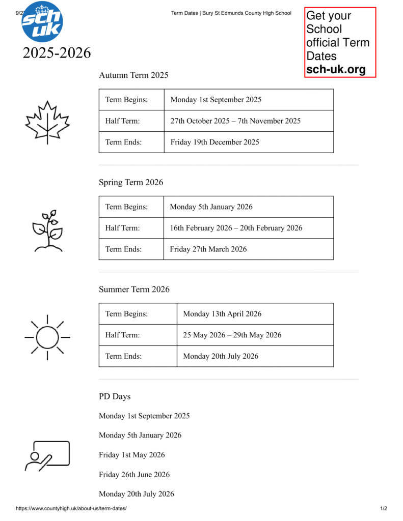Bury St Edmunds County High School