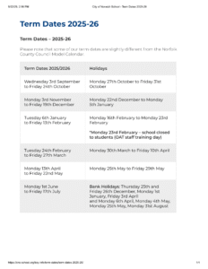 City of Norwich School