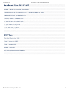 David Nieper Academy