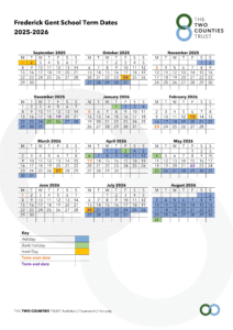 Frederick Gent School term dates