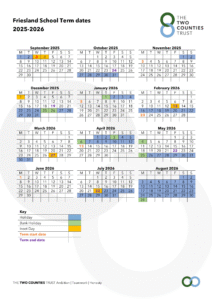 Friesland School Term Dates