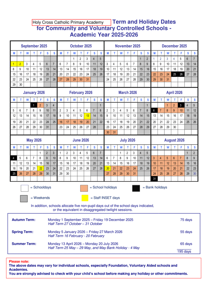 Holy Cross Catholic Primary Academy