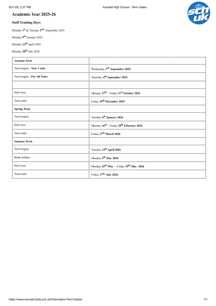 Icknield High School