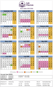 Clacton Coastal Academy Term Dates 25-26