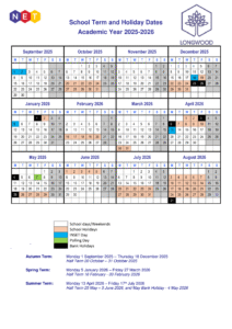 Longwood Primary Academy and Nursery - Term Dates