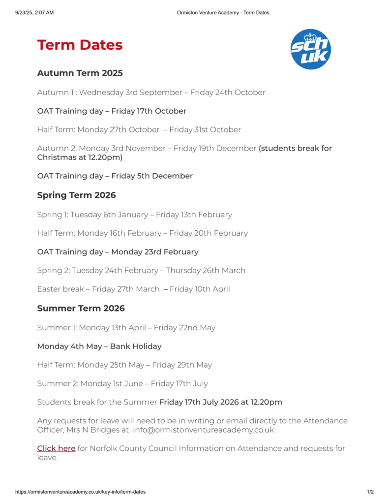 Ormiston Venture Academy