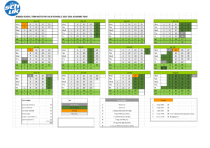Oxlip Schools term dates