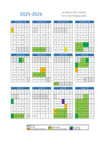 St Albans Girls' School - Term Dates