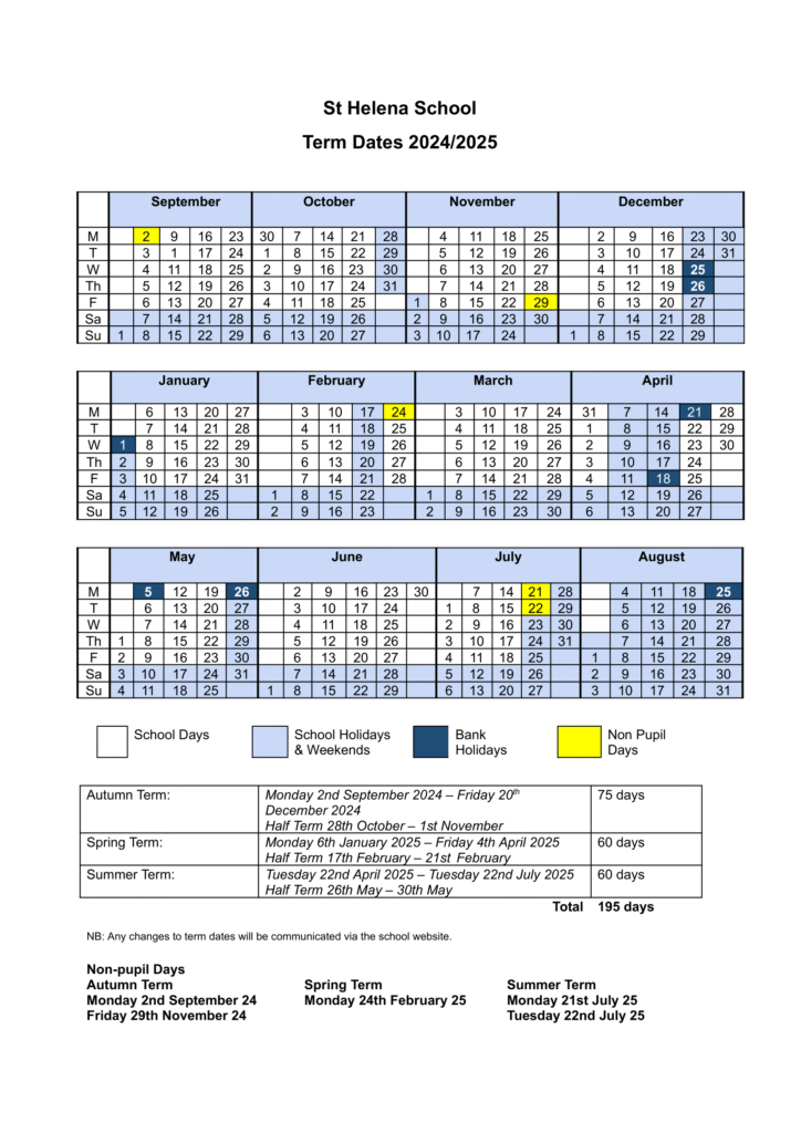 st helena school, colchester
