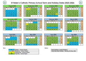 Ryedene Primary School - Term Dates 25-26