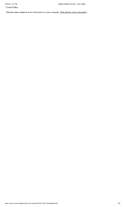 Mark Rutherford School - Term Dates 25-26