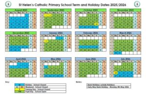 Ryedene Primary School - Term Dates 25-26