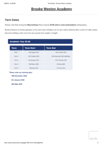 Brooke Weston Academy