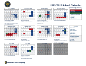 Excelsior Academy term dates
