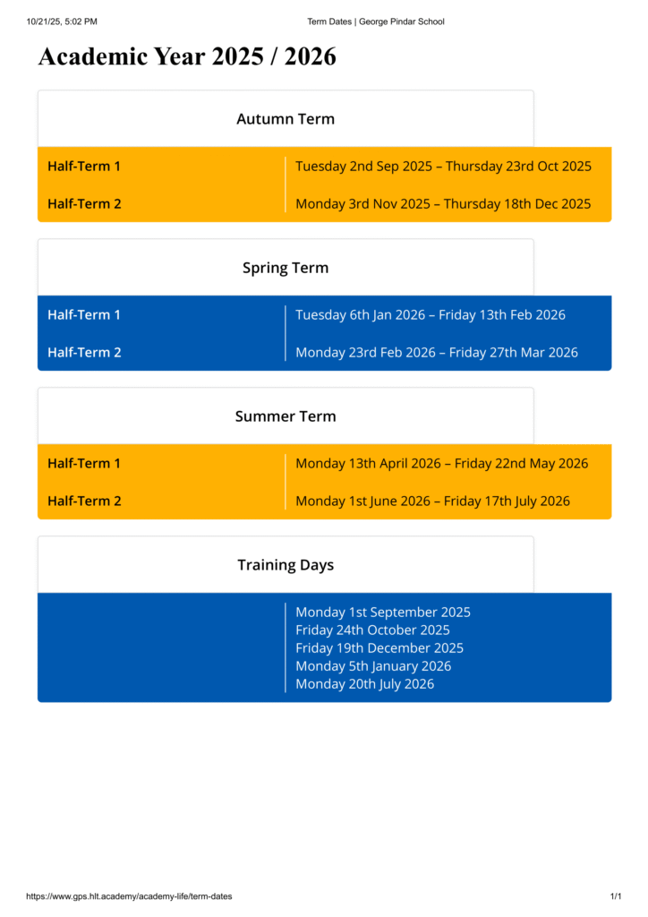 George Pindar School