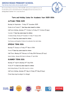 grove road primary school