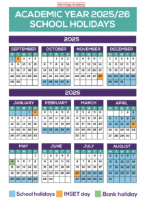 Hermitage Academy, term dates