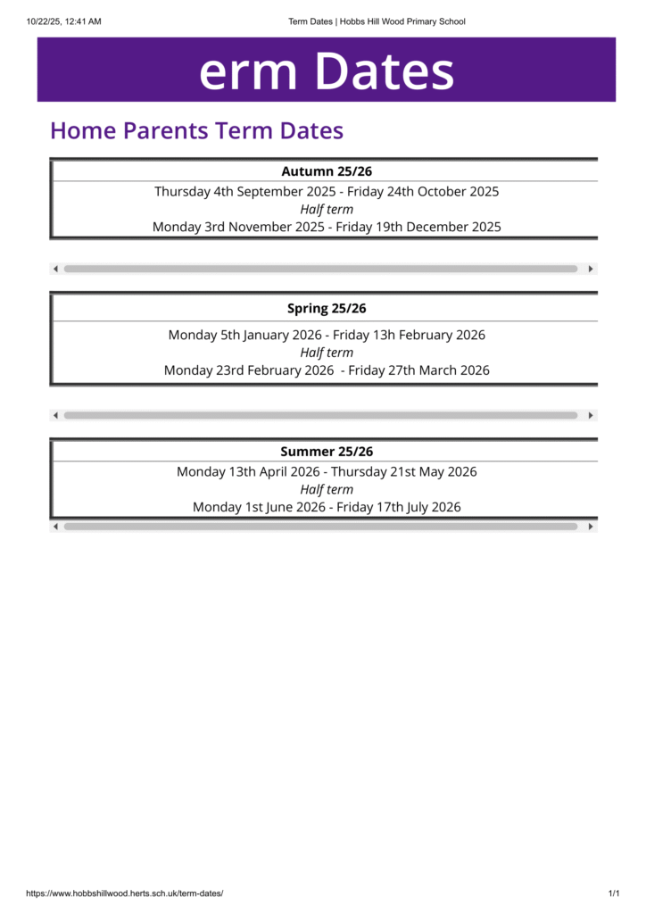 Hobbs Hill Wood Primary School