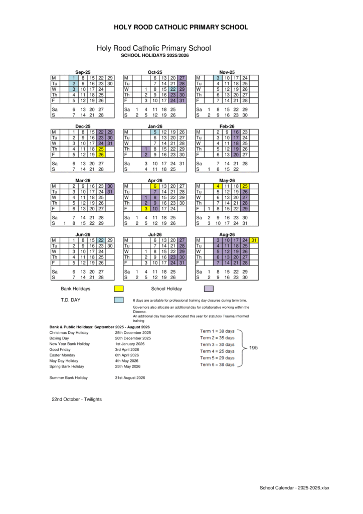 Holy Rood Catholic Primary School