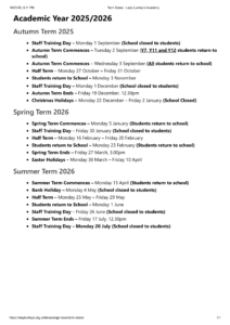 Lady Lumley's Academy