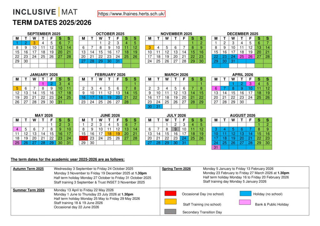 Laurance Haines School LHS Watford Schools