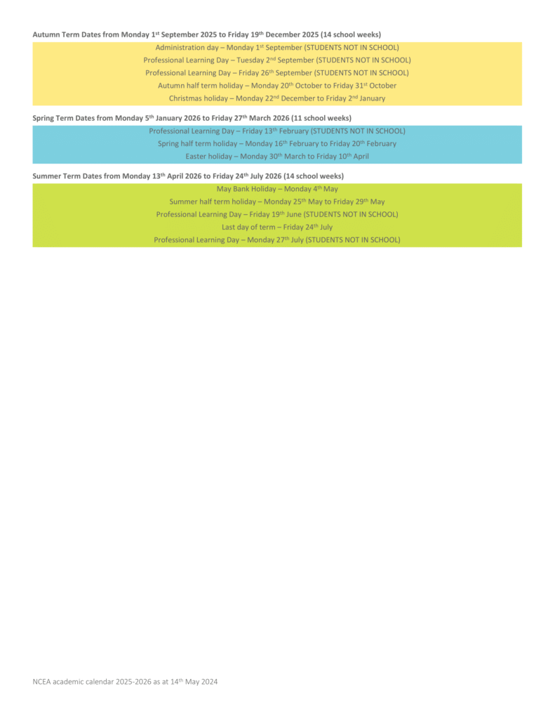 National Church of England Academy - Home