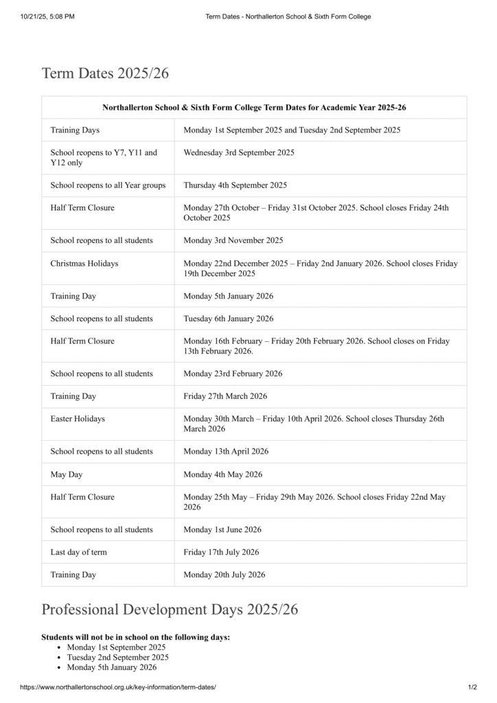 Northallerton School & Sixth Form College