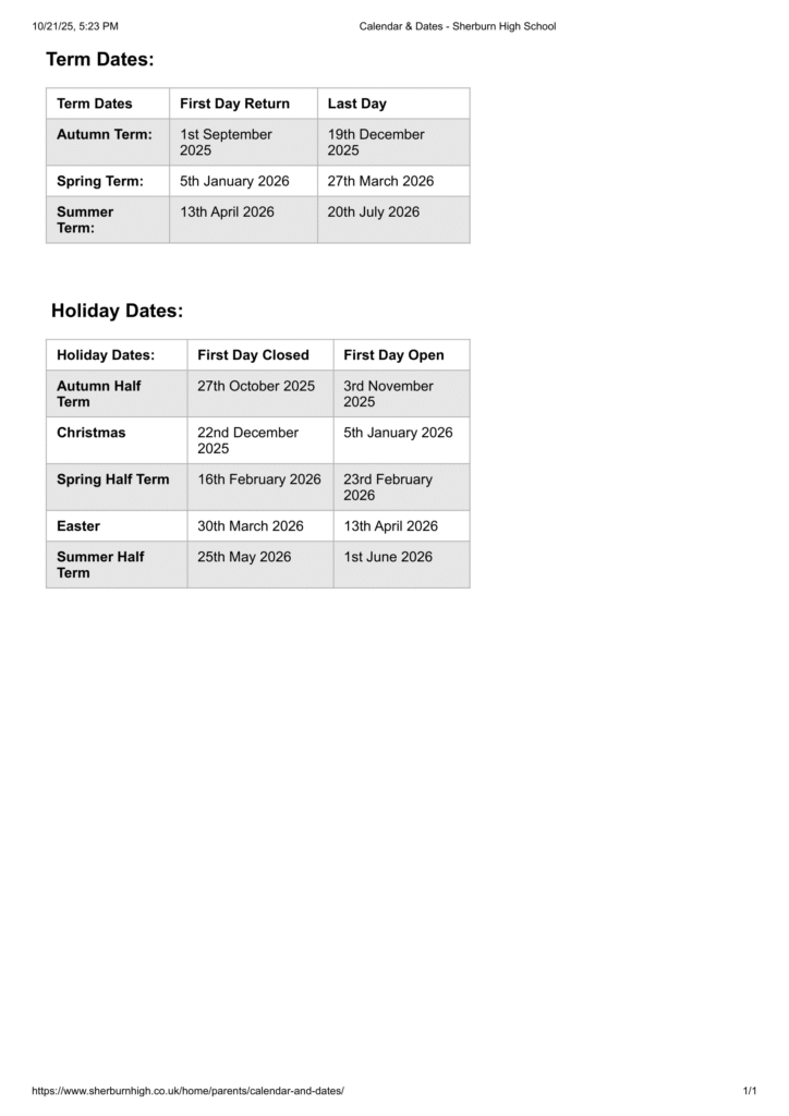 Sherburn High School
