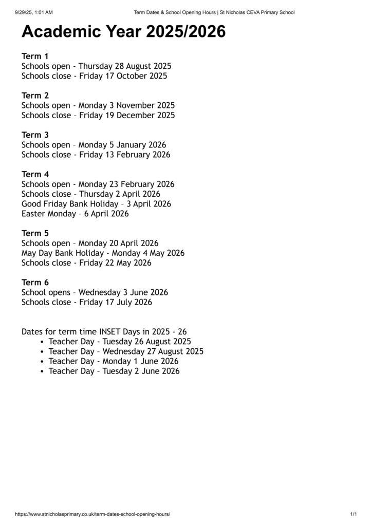 St Nicholas CEVA Primary School