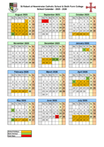 St Robert of Newminster Term Dates Revised
