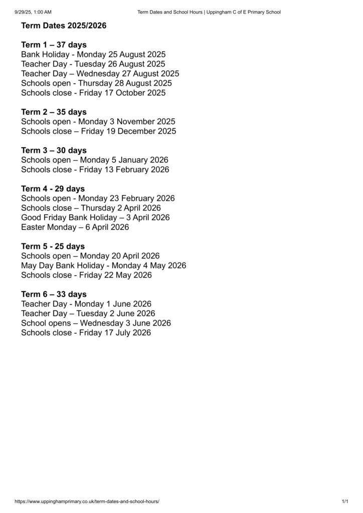 Uppingham C of E Primary School