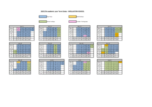 Wollaston School Term Dates