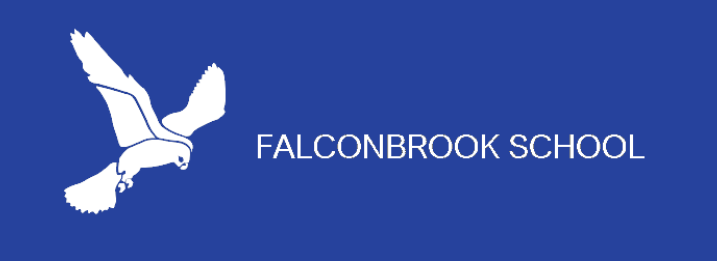 Falconbrook Primary School term dates 25-26 Official Updates Logo
