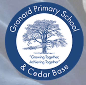 Granard Primary School term dates 25-26 Official Updates Logo