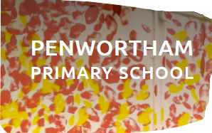 Penwortham Primary School term dates 25-26 Official Updates Logo