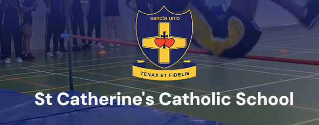 St Catherine's Catholic School 25-26 Term Dates Revised Logo